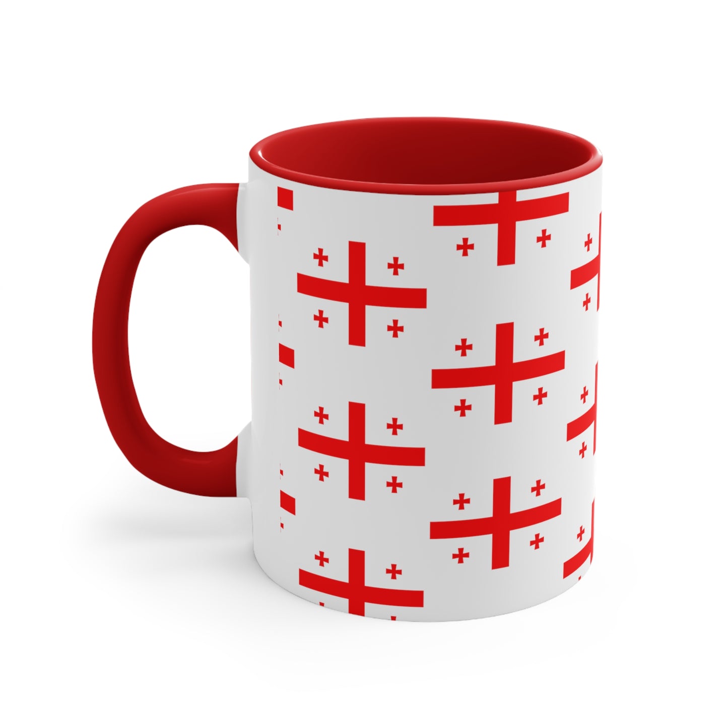 Coffee Mug with Georgian Flag