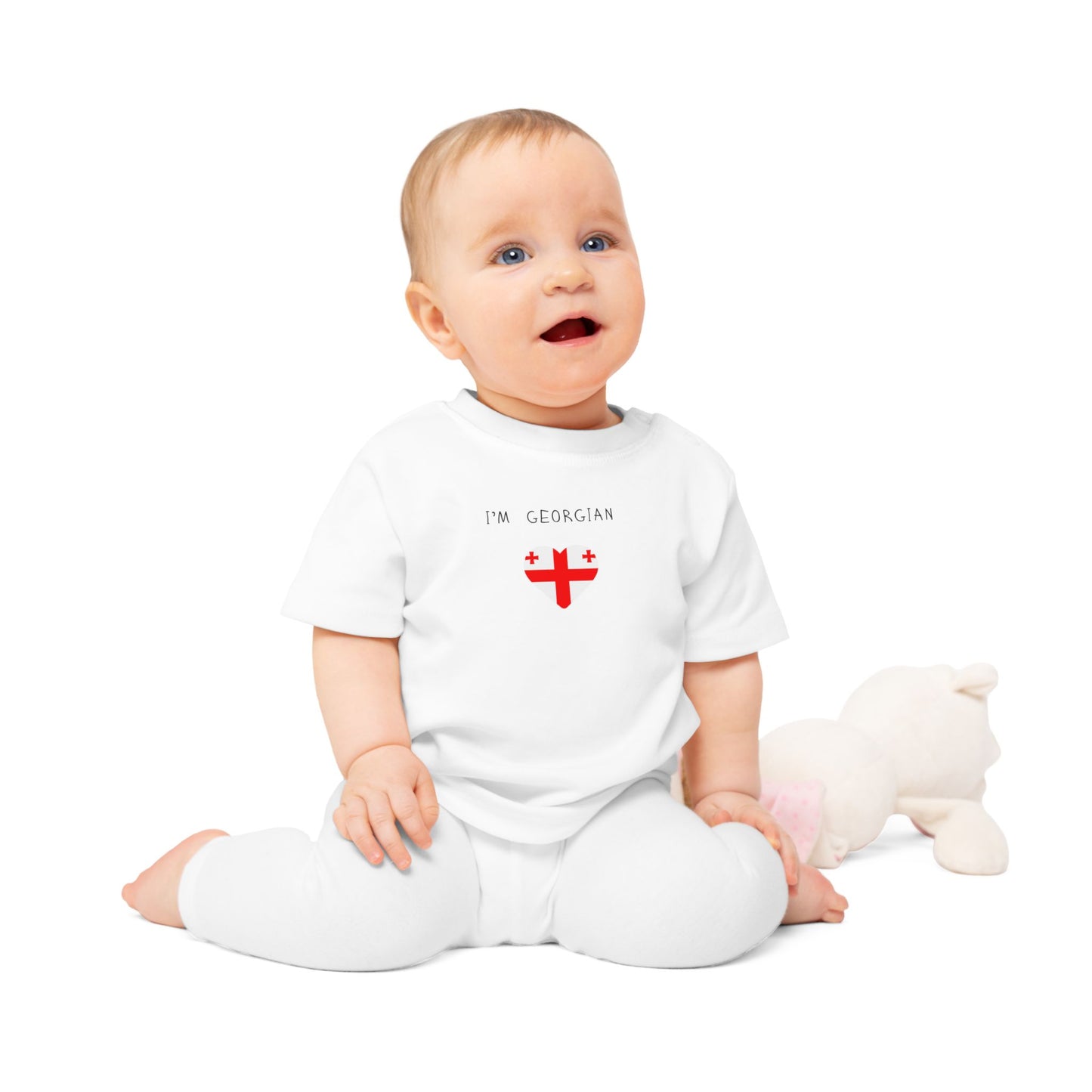 Baby T-Shirt- I'm Georgian