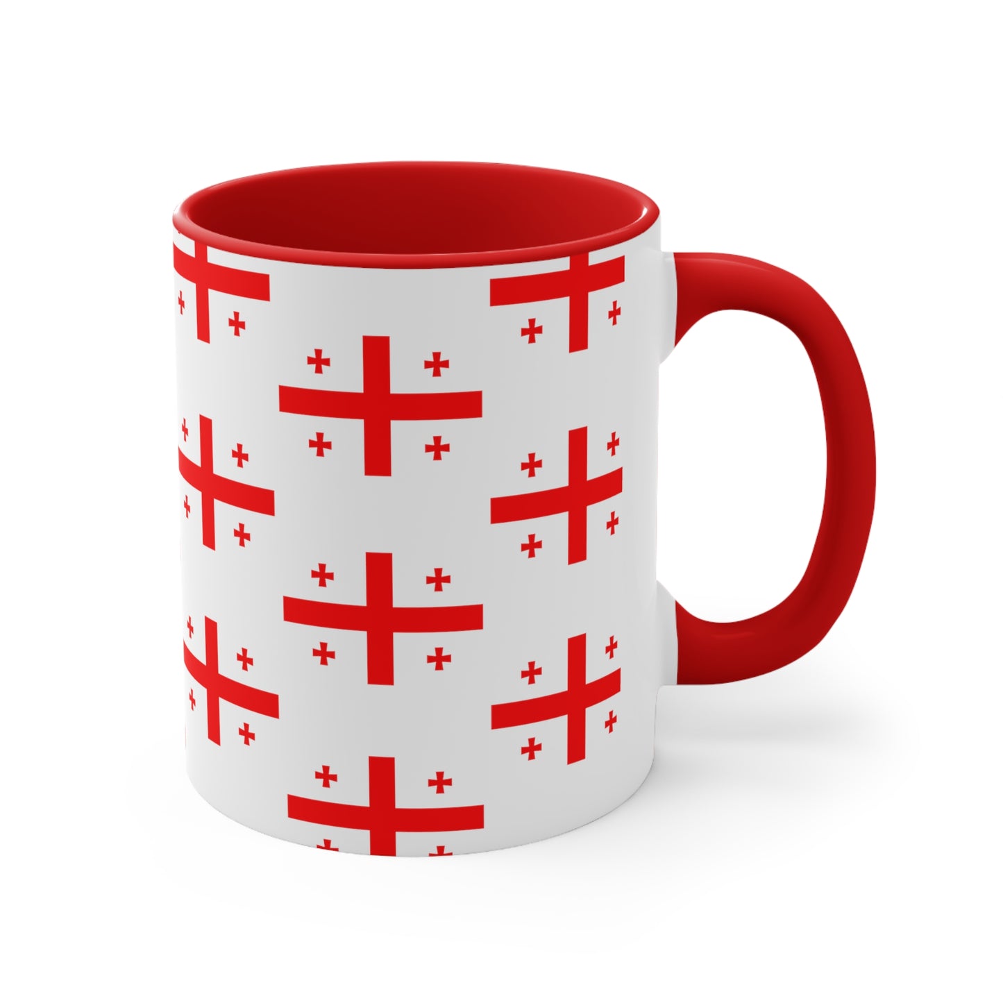 Coffee Mug with Georgian Flag