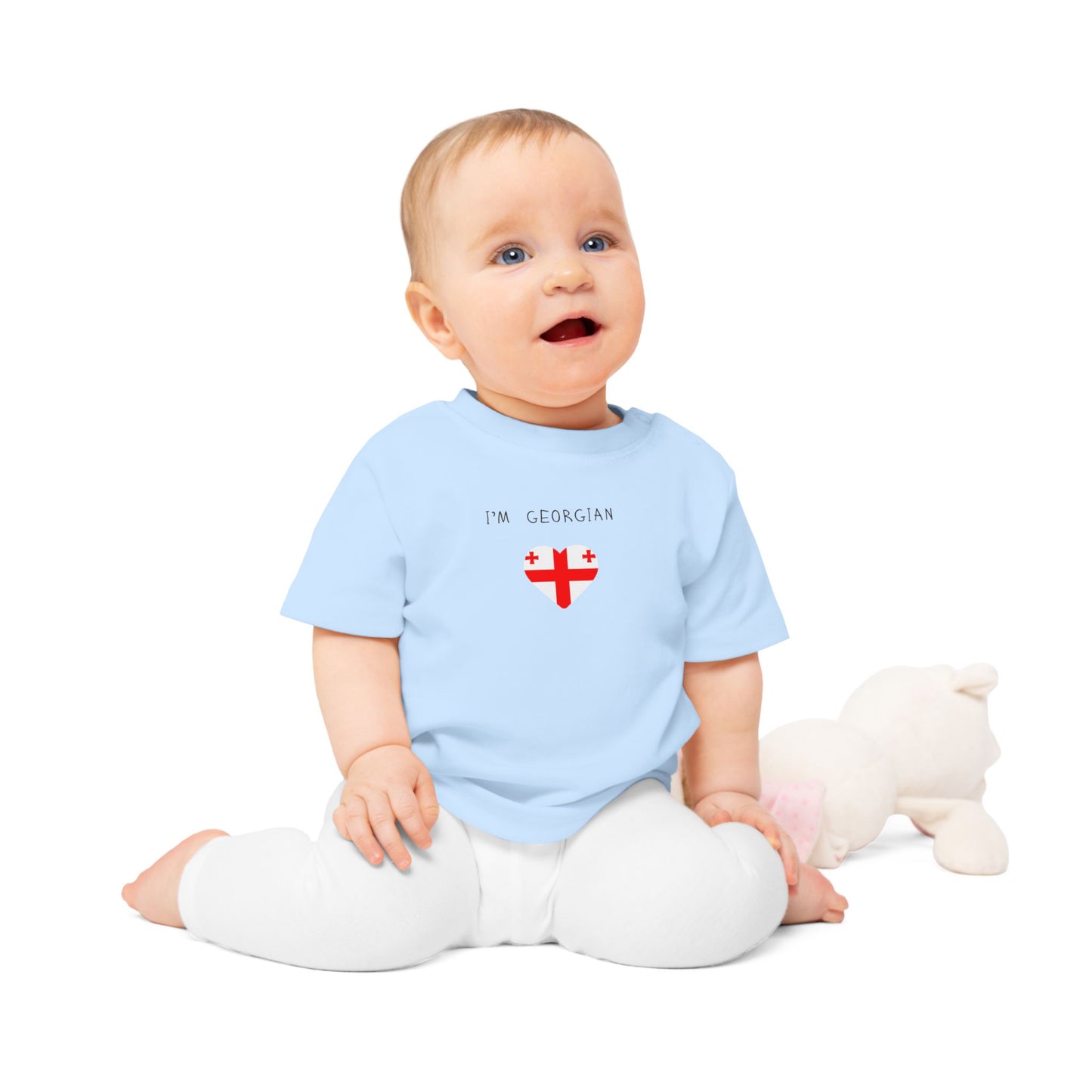 Baby T-Shirt- I'm Georgian