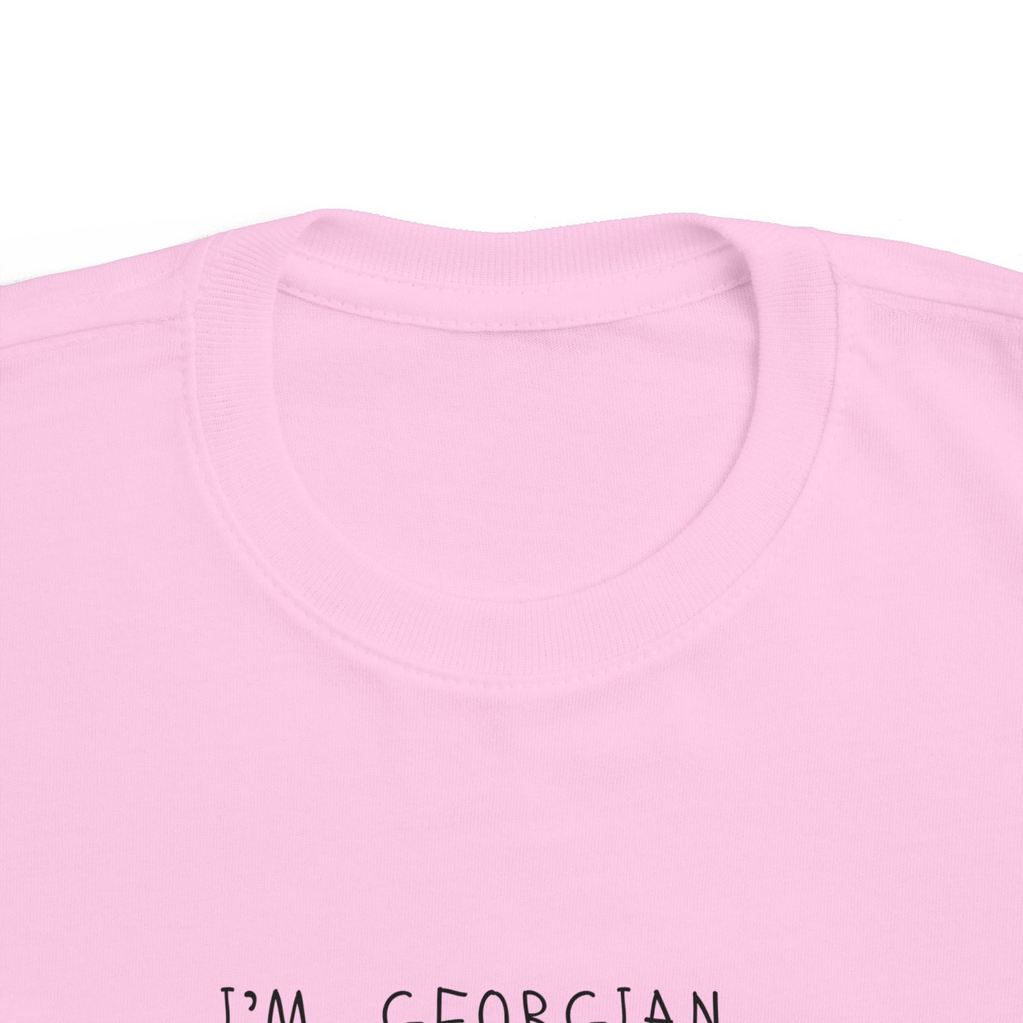 Toddler's T-shirt- I'm Georgian