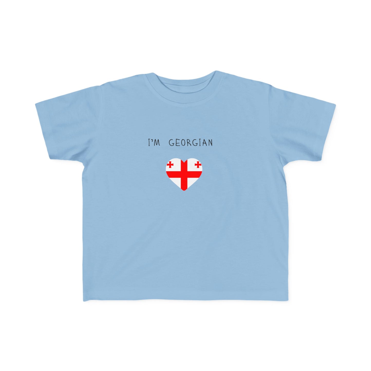 Toddler's T-shirt- I'm Georgian