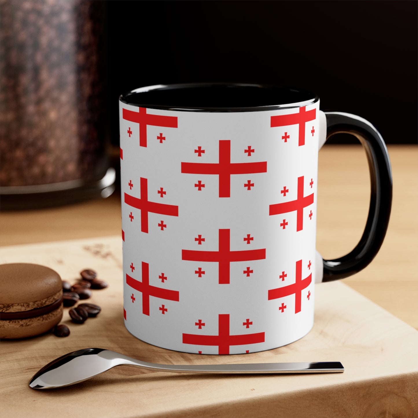 Coffee Mug with Georgian Flag