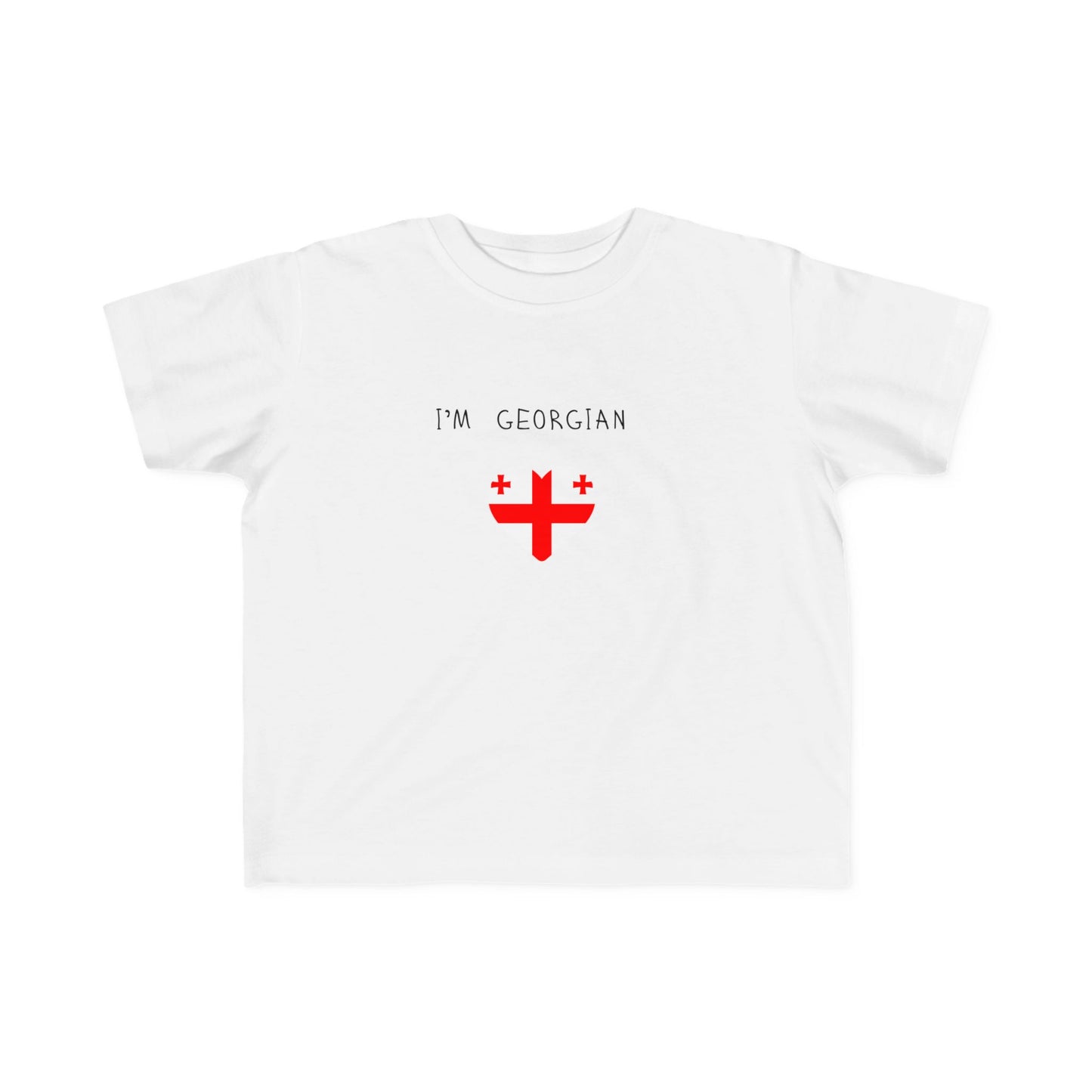 Toddler's T-shirt- I'm Georgian
