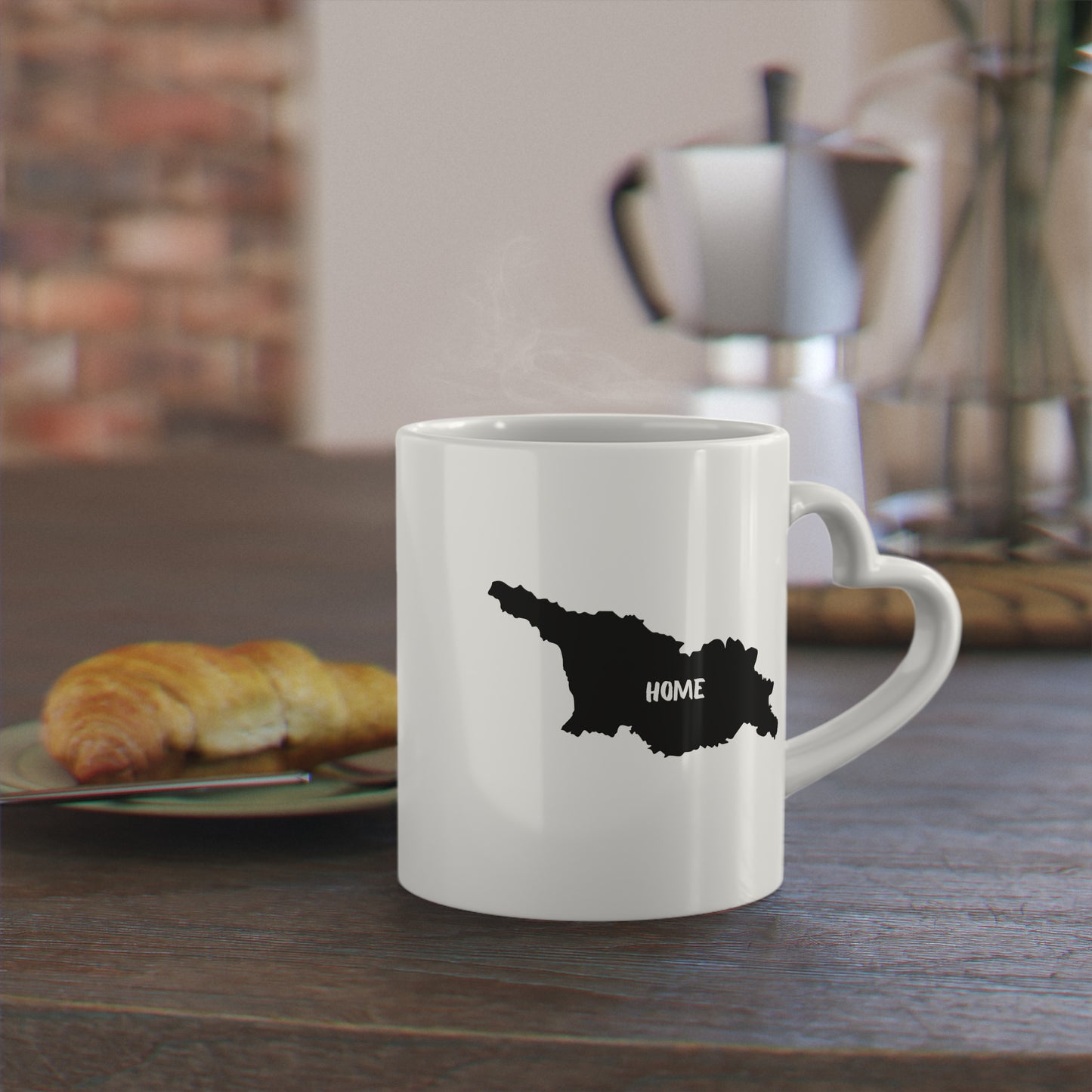 Heart-Shaped Mug, HOME