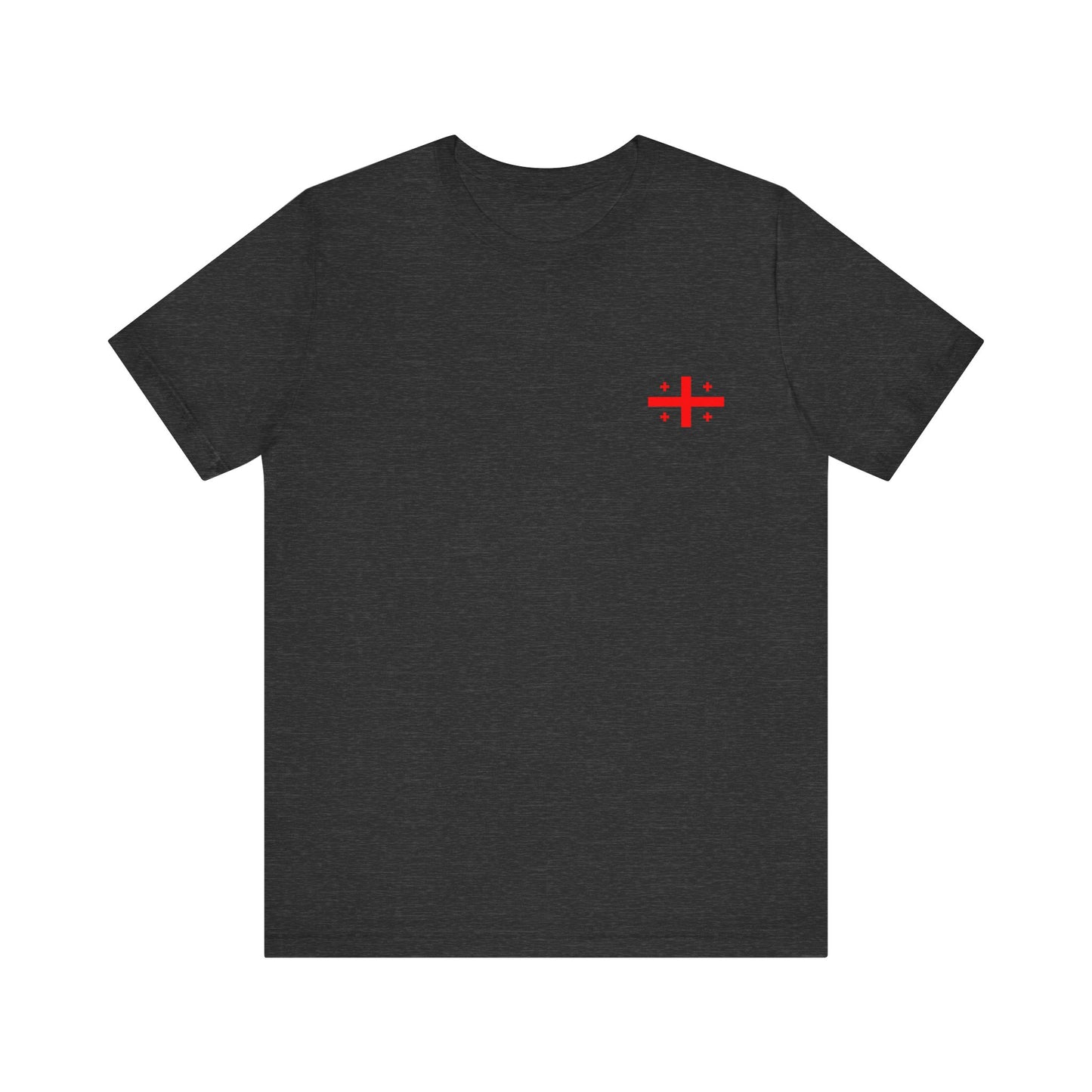 Unisex T-shirt - Georgia , with Georgian Flag