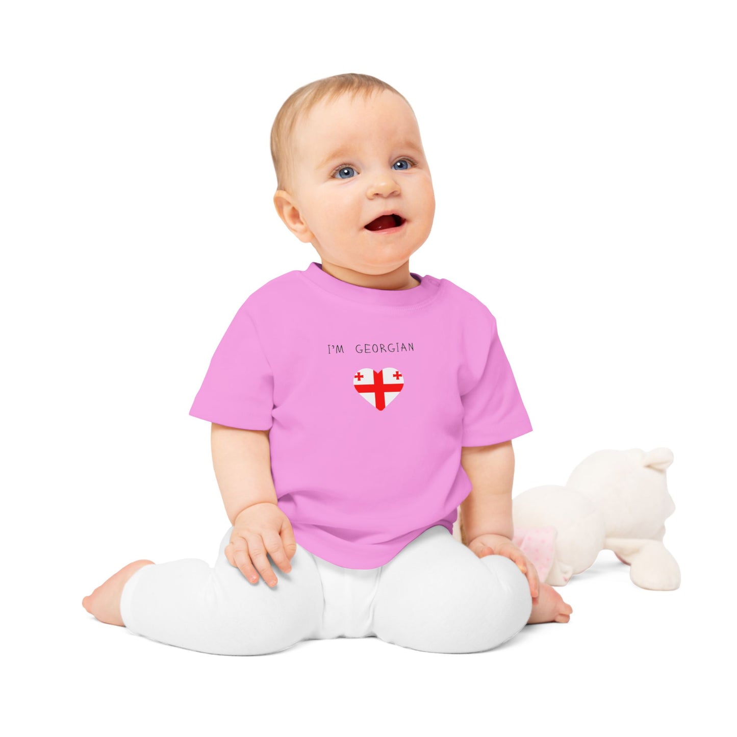 Baby T-Shirt- I'm Georgian
