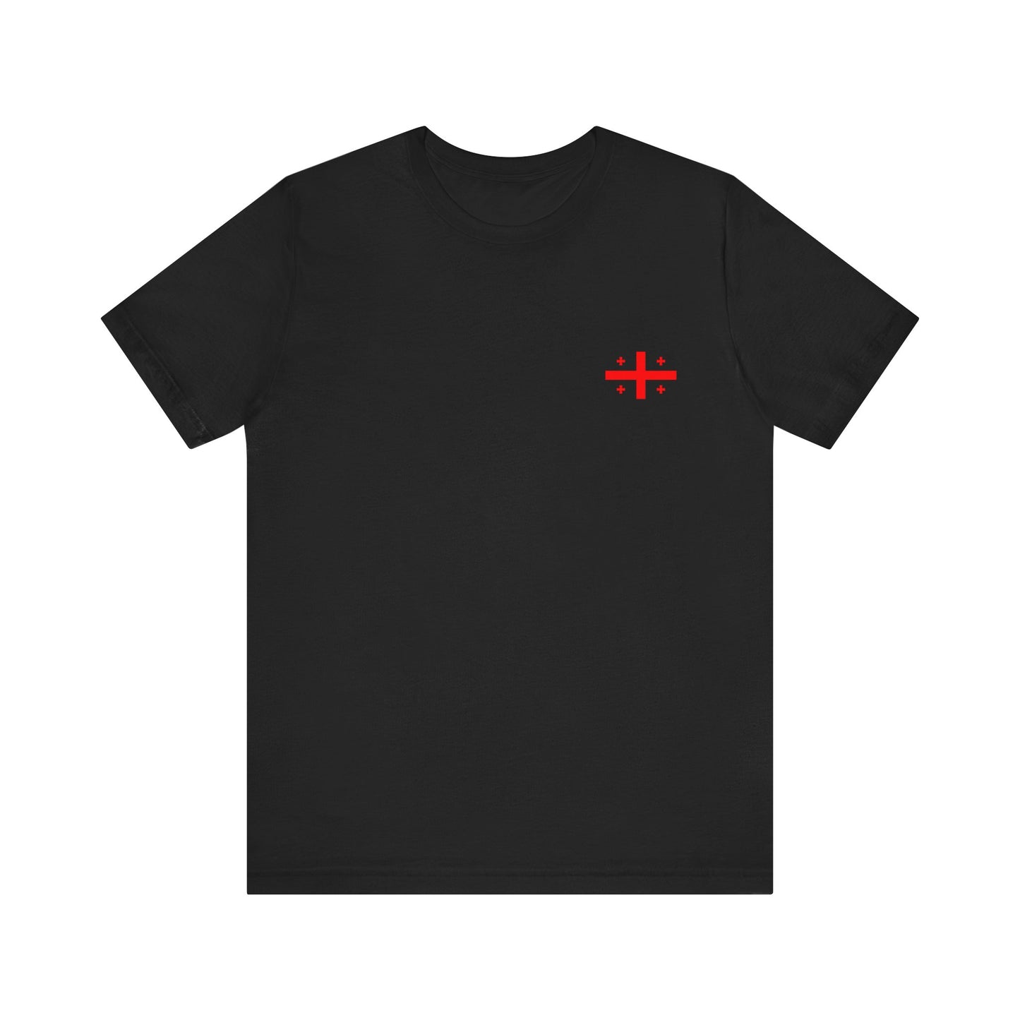 Unisex T-shirt - Georgia , with Georgian Flag