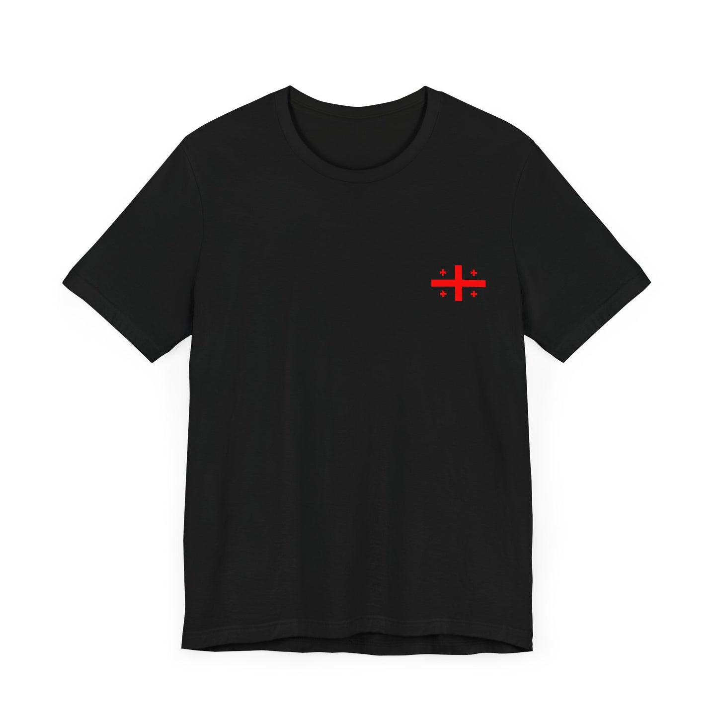 Unisex T-shirt - Georgia , with Georgian Flag