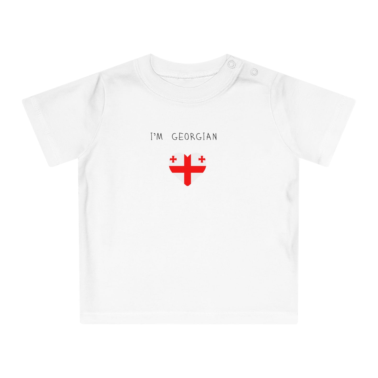 Baby T-Shirt- I'm Georgian