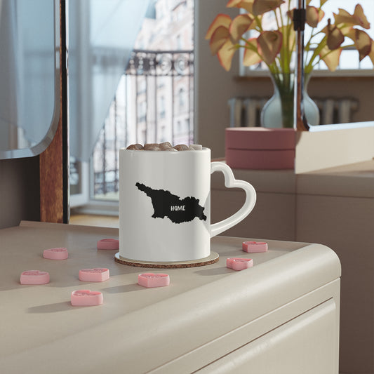 Heart-Shaped Mug, HOME